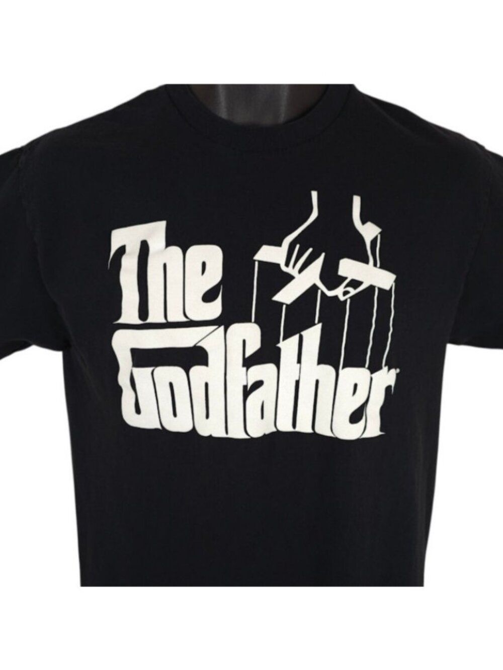 The Godfather T Shirt Mens Size Medium Black Gangster Movie